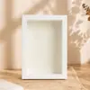 Moldura de foto criativa tridimensional vazada 678 polegadas moldura A4 para flores preservadas, espécimes de flores secas, insetos, conchas e contas decorativas