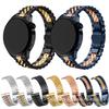Adecuado para Huawei GT2/3 Xiaomi Color Samsung watt4 Huami watch anillo de vaca correa de cinco cuentas 20/22 mm