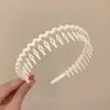 Nueva diadema de alta gama 2026, peine para el cabello estilo Maillard para peinar y arreglar los cabellos sueltos, accesorio para el cabello de uso diario estilo coreano para usar al aire libre