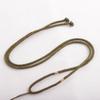Lanyard ajustable de 2 mm con cordón de nudo plano simple para colgar colgante de jade collar para colgar en el cuello cuerda venta al por mayor