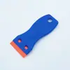 Raspador Multifuncional Transfronterizo para Eliminar Pegamento, Raspador de Limpieza, Herramienta para Aplicación de Película de Coche, Raspador Pequeño de Plástico, Plástico para Eliminar Manchas de Vidrio