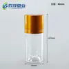 Fabricante de Botellas de Plástico Acrílico de 100cc, Botellas para Polvo de Tabletas, Botellas para Cápsulas de Cordyceps de Grado Alimenticio, Botellas para Suplementos de Salud de 40 Bocas