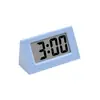 Reloj Electrónico Mini Directo de Fábrica Portátil Estudiante Pantalla de Hora Decorativo Simple Pequeño Adorno Reloj Triángulo Escritorio Ins