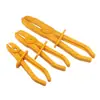 Pinzas Selladoras de Tubería de Aceite, Pinzas de Plástico para Reparación Automotriz, Herramientas de Abrazadera para Tubería de Aceite de Coche, Juego de 3 Piezas de Pinzas Rompeflujo Herramientas de Mantenimiento