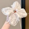 Brillante Coletero Estilo Zhao Lusi para Mujer, Goma para el Cabello de Alta Gama, Cuerda para Moño, Accesorio para el Cabello de Xu Yan