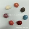 Color caramelo tallado pez pequeño cuentas sueltas 13x15mm rosa presión pez individual pez doble espalda Nube cuentas espaciadoras hechas a mano Accesorios de joyería Diy