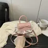 Bolso con Adorno de Encaje para Mujer 2026 Estilo Nuevo Fresco y Dulce Bolso de Hombro Cruzado de Moda Casual Versátil Bolso Pequeño