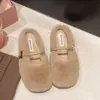 Pantuflas suaves y esponjosas, nueva colección otoño 2026, cómodas pantuflas cerradas de suela plana para usar al aire libre, cálidas y fáciles de poner