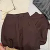 Pantalones Anchos de Lino Tencel para Mujer, Caídos, Adelgazantes, Cubren la Cadera, Sueltos, Casuales, para Ir al Trabajo, Favorecedores, Pantalones Largos para Verano