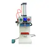 Máquina manual de marcação por impressão de transferência térmica pequena 10*15 máquina de impressão de roupas marcação de LOGO máquina de marcação de marca registrada etiqueta de peito máquina de marcação de gola