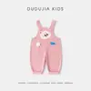 [100% Algodón] Ropa Infantil Dudu Overol Infantil Otoño Nuevo Mameluco para Bebé Atuendo de Otoño Pantalones para Niños