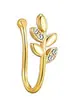 Ornamentos de Nariz de Moda Criativa Transfronteiriços Europeus e Americanos Sem Perfuração Anel de Nariz Falso Diamante Amor Borboleta Enrolado Manualmente Clipe de Nariz