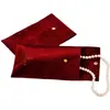 Bolsa de Broche de Gamuza de Terciopelo de Lote Pequeño Personalizada de Gama Alta de Gran Capacidad Bolsa de Almacenamiento para Joyería Bolsa de Empaque para Artículos Pequeños