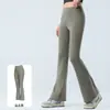 Pantalones de Yoga Acampanados Sensación de Segunda Piel para Mujer Cintura Alta Control de Abdomen Levanta Glúteos Ajustados Adelgazantes Micro-Acampanados Ropa Deportiva para Fitness Pantalones de Yoga