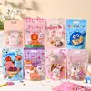 Novas Sacolas Auto-Selantes de Desenho Animado para Biscoitos, Doces de Floco de Neve, Nougat, Embalagens de Doces, Sacolas com Fundo para Produtos Assados e Lanches