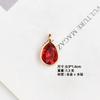 Set interior 7*10mm/10*14mm cristal gota de agua colgante pulsera collar colgante pequeño accesorios para el cabello accesorios DIY