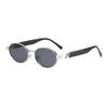 3647 Gafas de Sol Metálicas con Montura Ovalada Comercio Electrónico Transfronterizo Comercio Exterior Amazon Moda Uv400 para Hombres y Mujeres