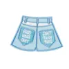 Parche Venta Caliente Transfronteriza En Stock Parche Bordado con Letras Inglesas Parche con Dibujo Lindo Accesorios Parche Parche de Tela para Diario DIY