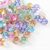 Cuentas de estrella de cinco puntas de 4 x 7 mm, cuentas sueltas acrílicas, accesorios, bola de estrella de amor, joyería, accesorios transfronterizos
