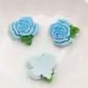 Camélia fresca flor doce desenho animado feito à mão faça você mesmo grampo de cabelo creme cola acessórios de joias acessórios de resina material