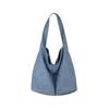 Bolso de Lona de Diseño de Nicho Gran Capacidad Estilo Coreano Estilo Perezoso Bolso de Hombro 2025 Viajero Estudiante Soporte para la Axila Venta al por Mayor