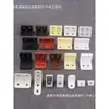 Soporte de Ángulo Engrosado de Plástico de Nylon para Muebles Ángulo Recto de 90 Grados Soporte de Estante Conector de Gabinete Ángulo de Hierro Soporte de Ángulo