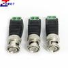 Los fabricantes tienen terminal adaptador macho de cabeza BNC línea coaxial de terminal verde adaptador macho BNC tipo sin soldadura