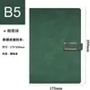 Caderno A5 Espessado com Fivela Magnética Registro de Reunião de Negócios Diário Caderno B5 Material de Papelaria para Escritório Estudo Atacado Personalização