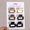 Pinza para el pelo pequeña de 3 cm Color Café con Leche para Flequillo y Peinados Semirecogidos, Artículo de Venta Caliente Suministro Transfronterizo