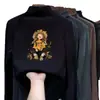 Camiseta térmica de forro polar con cuello alto medio para niños, top casual de manga larga para niñas, ropa interior cálida para otoño e invierno, adecuado para niños pequeños y niños pequeños