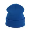 Chapéu de Lã Acrílica Amazon para Homens e Mulheres, Chapéu de Tricô Pulôver Europeu e Americano para Outono e Inverno, Chapéu de Tricô Plano Colorido