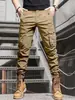 Comercio Exterior Transfronterizo Marca de Moda Retro Europea y Americana Ropa de Trabajo Pantalones Casuales Deportivos para Hombre Pantalones de Chándal Pantalones Largos para Exteriores Venta al por Mayor
