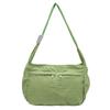 Bolsa de bolinho de roupa de nylon à prova d'água Bolsa Crossbody masculina e feminina Estilo esportivo simples Bolsa de ombro casual de grande capacidade