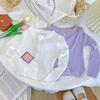 24 novas roupas infantis para meninas, casaco de seda gelada com proteção solar, infantil, bebê, verão, macio, sedoso, com furinhos, camisa para ar condicionado, cardigã fino