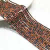 Piedra natural cristal 2mm cuentas redondas cristal jade ágata cuentas lisas beaded diy pulsera collar joyería al por mayor