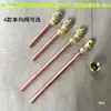 Válvula de carga de refrigerante para freezer de geladeira, válvula de retenção, bico de gás, bico de carga de refrigerante, conector de processo, válvula de agulha de cobre para unidade de refrigeração