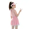 Traje de baño para niñas estilo 2026, de una pieza con falda, moda y lindo estilo de pequeña princesa, traje de baño cómodo para niños pequeños, medianos y grandes