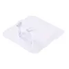 Gancho de enchufe transparente sin dejar marca Gancho adhesivo de almacenamiento para enchufe de electrodoméstico Soporte para enchufe de cable de aparato Gancho para cable de datos