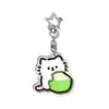 Serie Amigo Bueno Cachorro de Coco Gatito Novia Pareja Colgante de Dibujos Animados Llavero Lindo Bolsa de Regalo