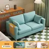 Sofá preguiçoso estilo nórdico, popular entre celebridades da internet, adequado para apartamentos de aluguel, salas de estar pequenas e casas modernas minimalistas