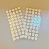 Cinta Doble Cara Transparente de Acrílico con Puntos Redondos Nano Sin Costuras Fuerte No Daña la Pared Boda Personaje Feliz Pegatina para Globo