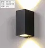 Fábrica de origen transfronteriza en suministro en stock Lámpara de pared LED de aluminio fundido a presión, lámpara de pared para exteriores lámpara de jardín