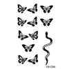 Pegatinas de Tatuaje Temporales Originales Transfronterizas de Jugo Herbal Pequeñas Frescas Semi-Permanentes para Fiesta DIY Regalo Pegatinas de Tatuaje Temporales Venta al por Mayor