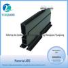 Venda Direta de Fábrica Slot para Cartão de Fio Canaleta de Plástico PVC para Fios Tampa de Caixa de Fios Retardante de Chama Canaleta Inferior Adicional Grade Oculta
