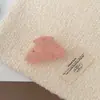 Pinza para el cabello de plástico con incrustaciones de pedrería estilo coreano para mujer, pinza elegante para fijar coletas altas, accesorio para el cabello