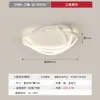 Lámpara de Techo para Dormitorio Principal Estilo Crema Normcore Moderna Simple 2025 Nueva Creativa Anillo Estudio Dormitorio Habitación Lámpara