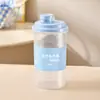 Taza de Leche de Soya para Uso Doméstico, Taza para Bebidas Calientes Apta para Microondas con Tapa, Botella Portátil a Prueba de Fugas para Leche de Soya, Botella Sellada Multifuncional con Escala