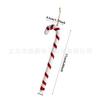 Decoraciones Navideñas Árbol de Navidad Bastón de Caramelo Colgante Regalos de Navidad Paquete de 6 Colgantes Decorativos para Árbol de Navidad