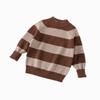 Otoño e Invierno Ropa de Punto para Niños Estilo Coreano Primavera Cárdigans Rayados Ropa para Niños Niños y Niñas Ropa de Punto Color Puro Nuevos Tops Modernos