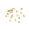 Pacote de 14K Triângulo de Ouro Pequeno Contas de Ouro Quebradas Feitas à Mão Pulseira de Pérolas em Forma de Contas Colar de Prata Quebrado Material de Contas